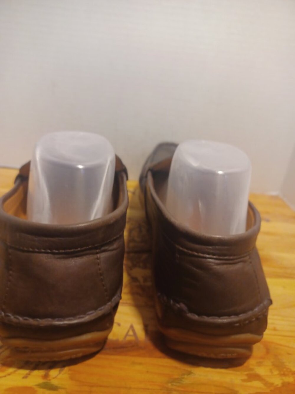 Coach Mott Driover Mahogany Signature PVC Loafer Shoes Mens Size 8D - Picture 5 of 7